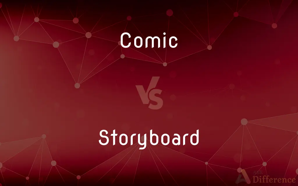 Comic vs. Storyboard — What's the Difference?