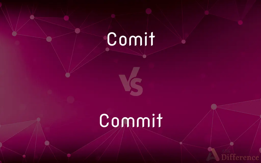 Comit vs. Commit — Which is Correct Spelling?