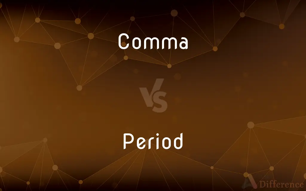 Comma vs. Period — What's the Difference?