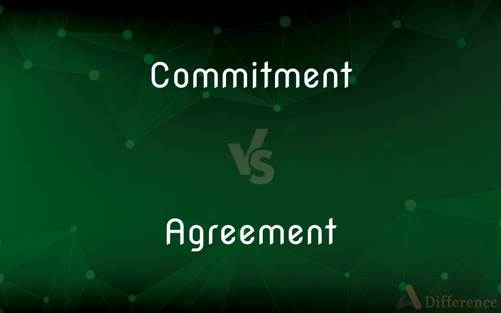 Commitment vs. Agreement — What's the Difference?