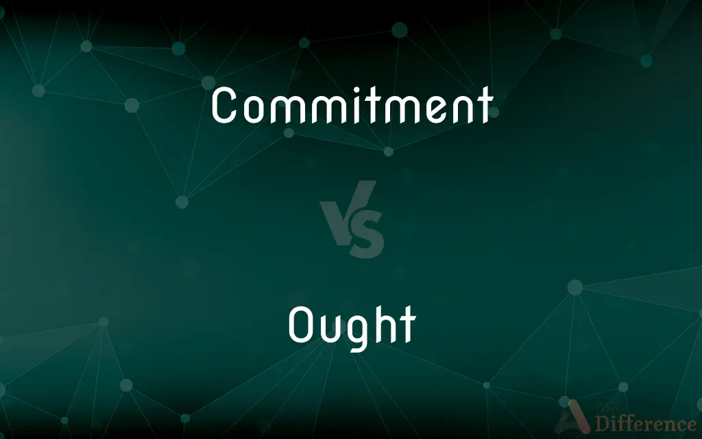 Commitment vs. Ought — What's the Difference?
