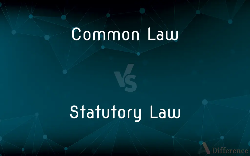 Common Law vs. Statutory Law — What's the Difference?