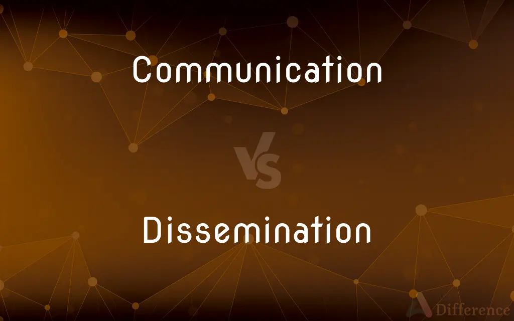 Communication vs. Dissemination — What's the Difference?