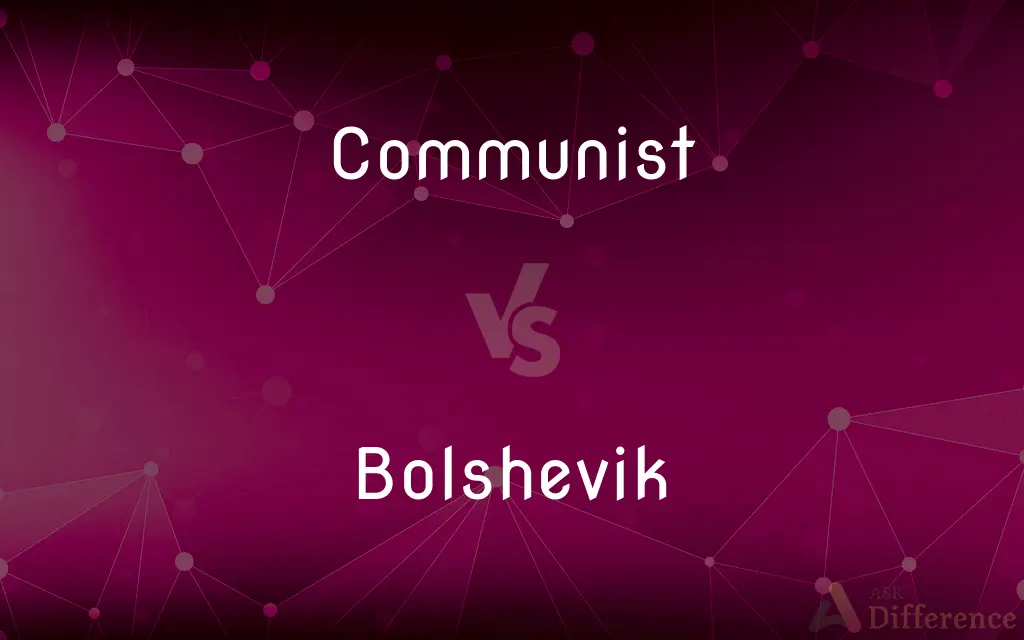 Communist vs. Bolshevik — What's the Difference?