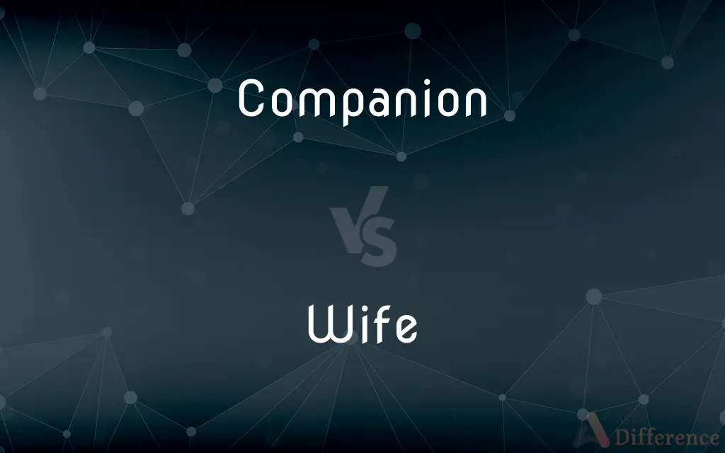 Companion vs. Wife — What's the Difference?