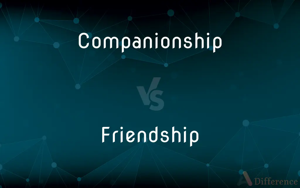 Companionship vs. Friendship — What's the Difference?