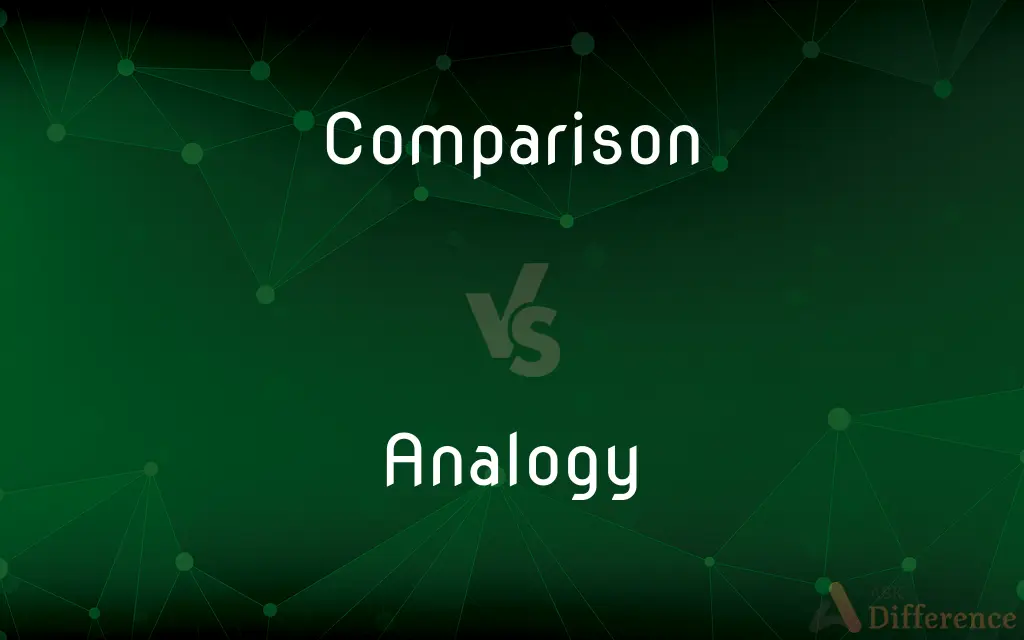Comparison vs. Analogy — What's the Difference?