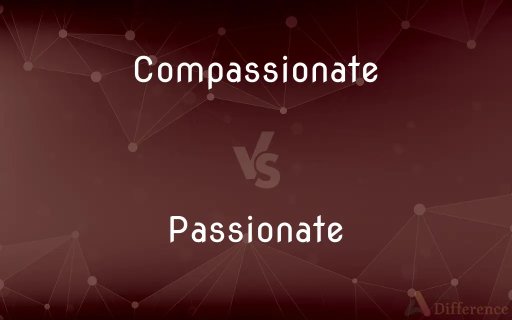 Compassionate vs. Passionate — What's the Difference?