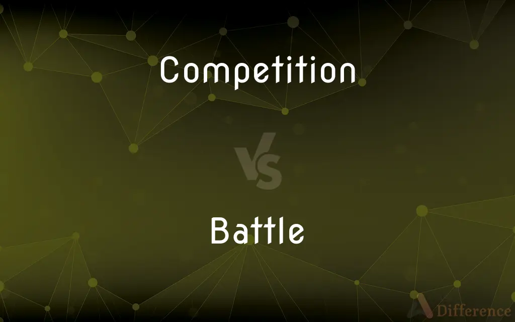 Competition vs. Battle — What's the Difference?