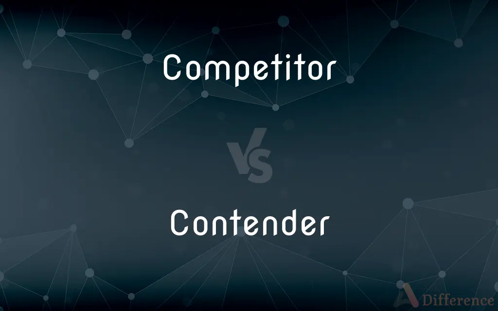 Competitor vs. Contender — What's the Difference?