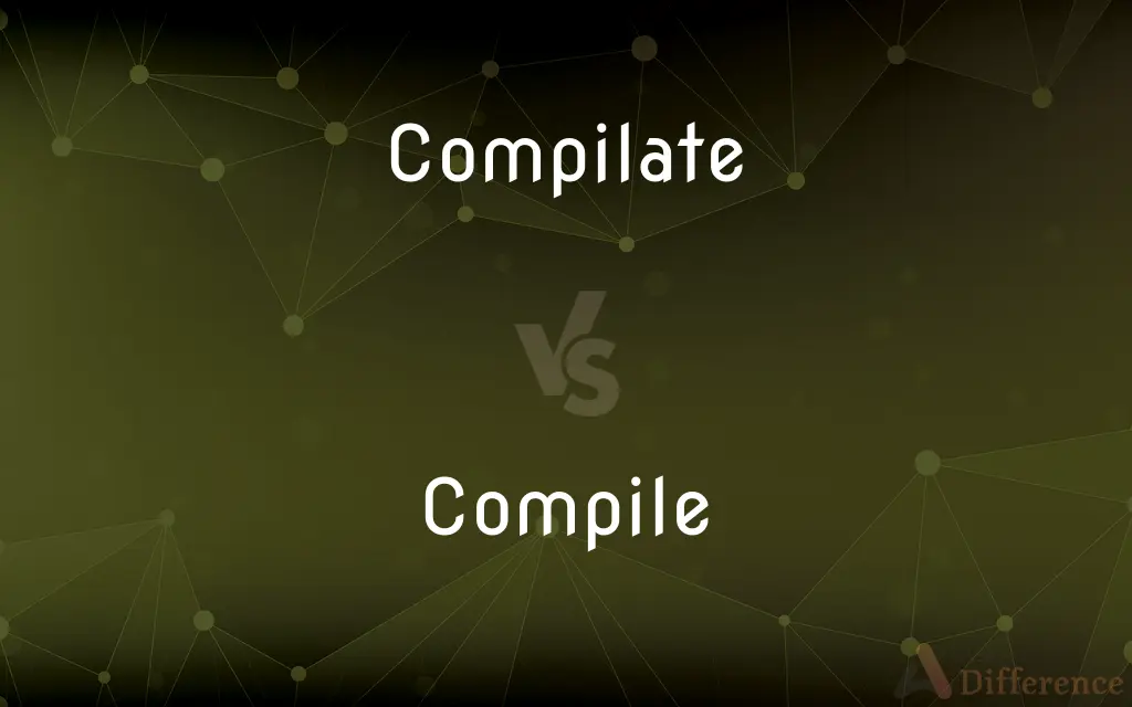 Compilate vs. Compile — Which is Correct Spelling?