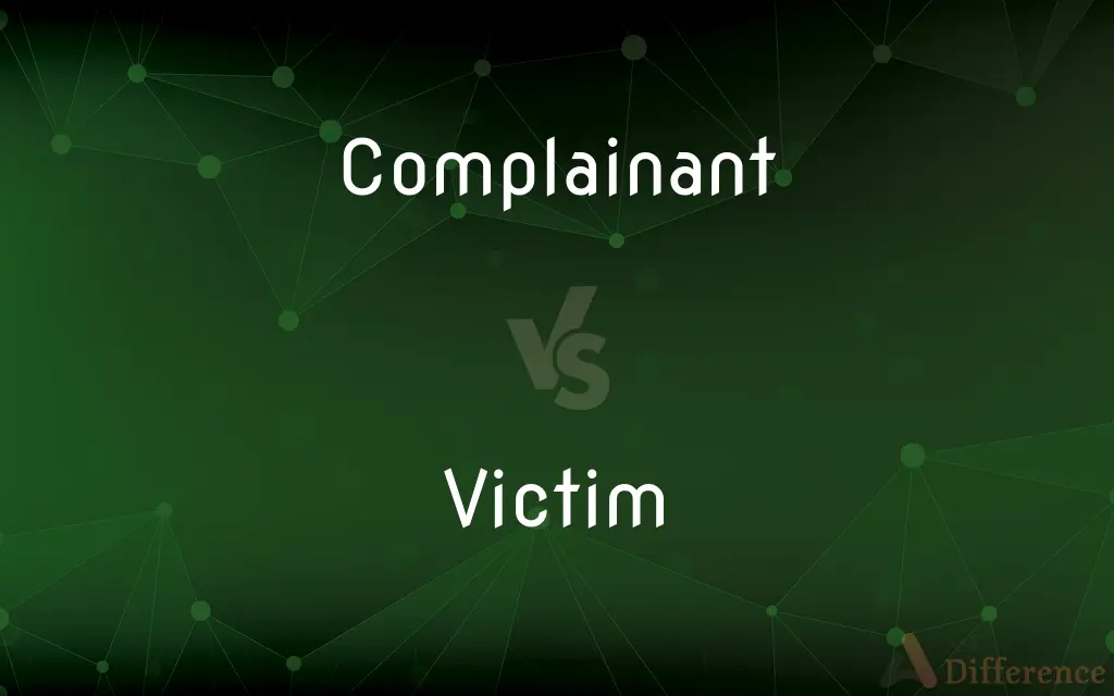 Complainant vs. Victim — What's the Difference?
