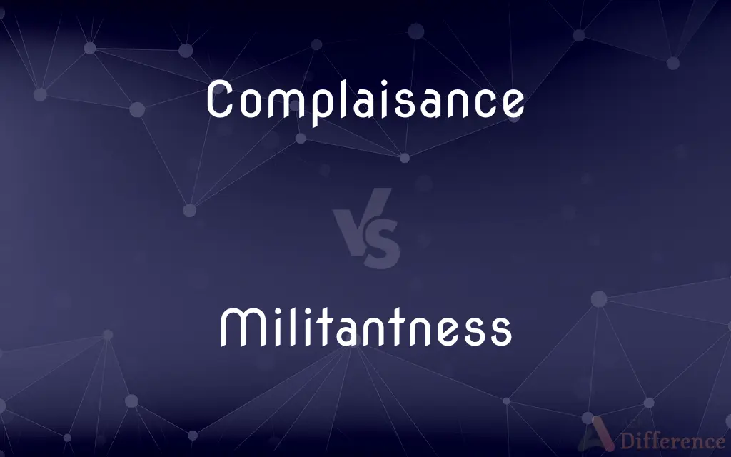 Complaisance vs. Militantness — What's the Difference?