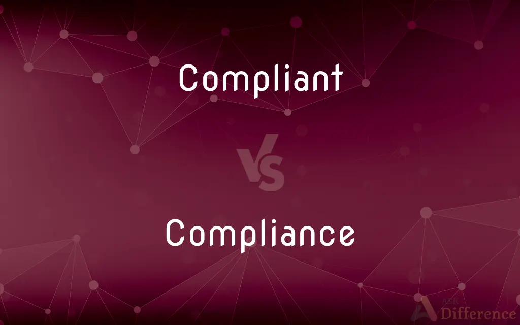 Compliant vs. Compliance — What's the Difference?