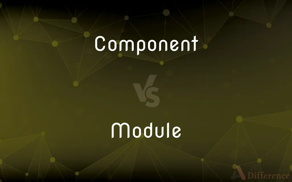 Component vs. Module — What's the Difference?