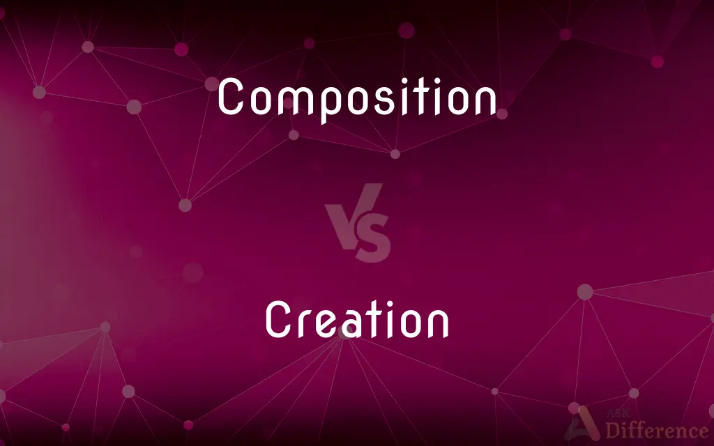 Composition vs. Creation — What's the Difference?