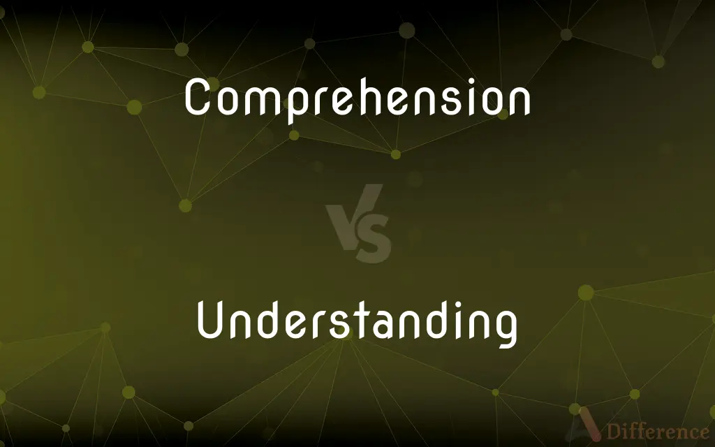 Comprehension vs. Understanding — What's the Difference?