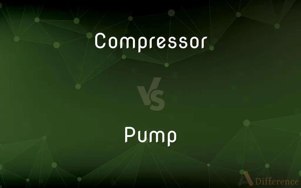 Compressor vs. Pump — What's the Difference?