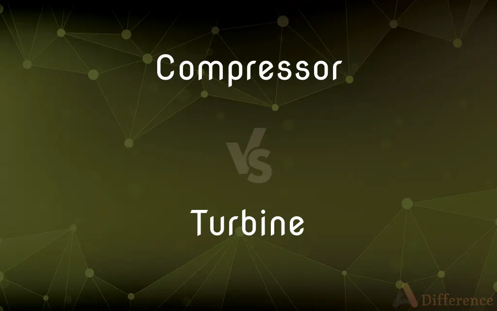 Compressor vs. Turbine — What's the Difference?