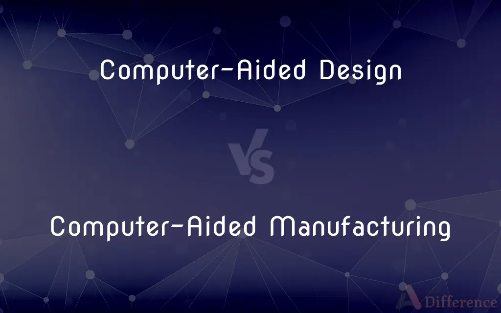 Computer-Aided Design vs. Computer-Aided Manufacturing — What's the Difference?