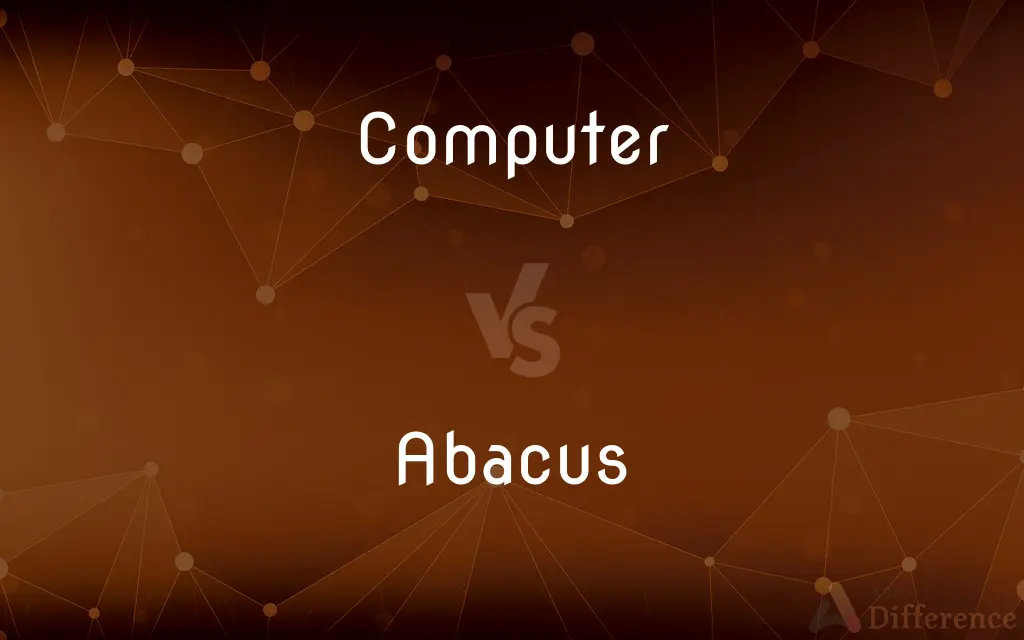 Computer vs. Abacus — What's the Difference?