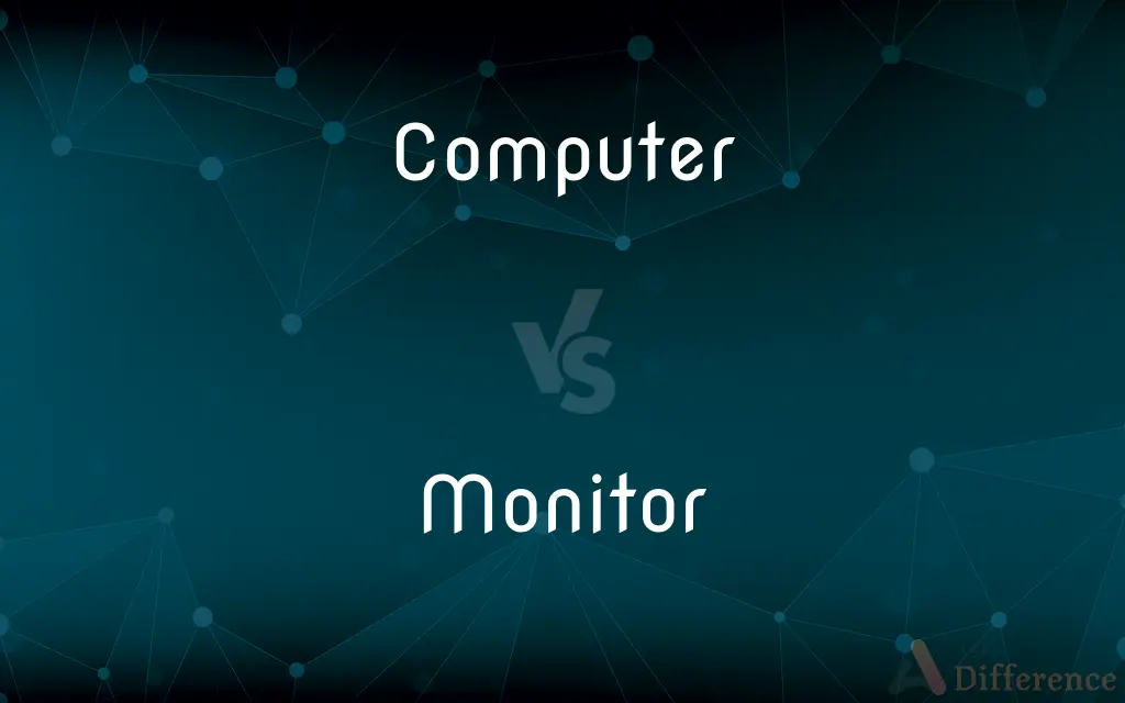 Computer vs. Monitor — What's the Difference?