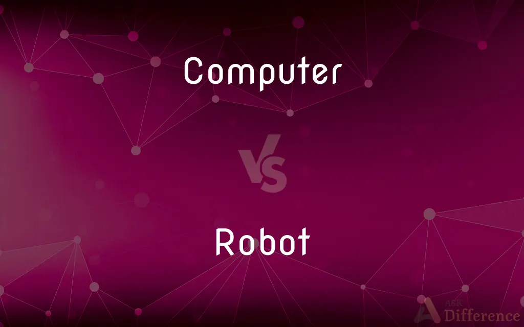 Computer vs. Robot — What's the Difference?