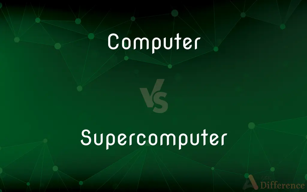 Computer vs. Supercomputer — What's the Difference?