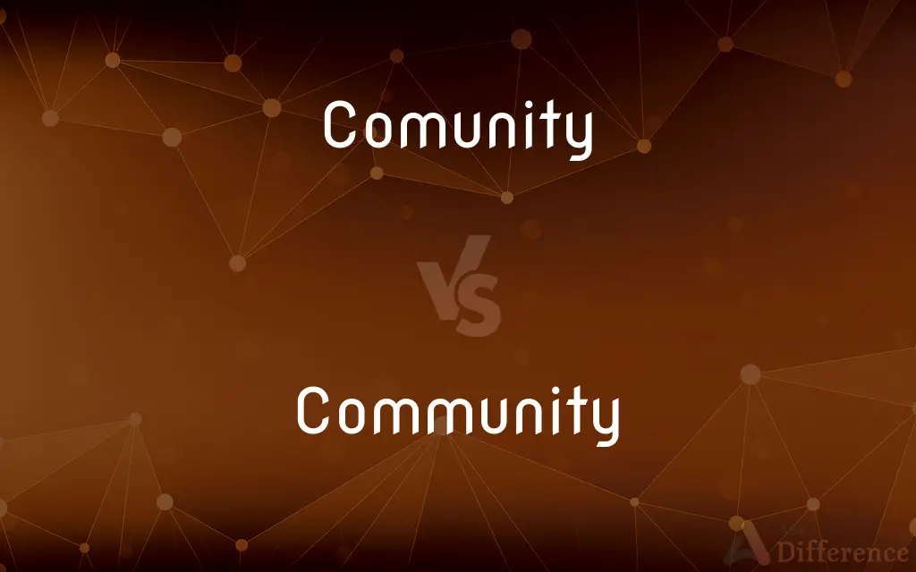 Comunity vs. Community — Which is Correct Spelling?