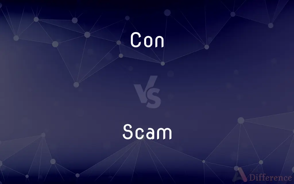 Con vs. Scam — What's the Difference?
