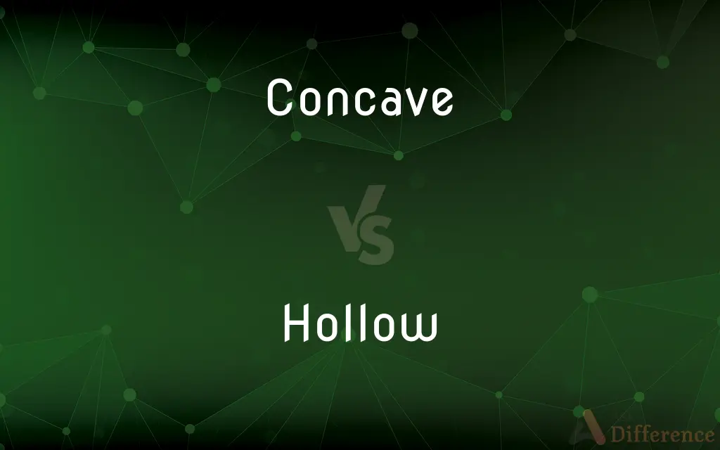Concave vs. Hollow