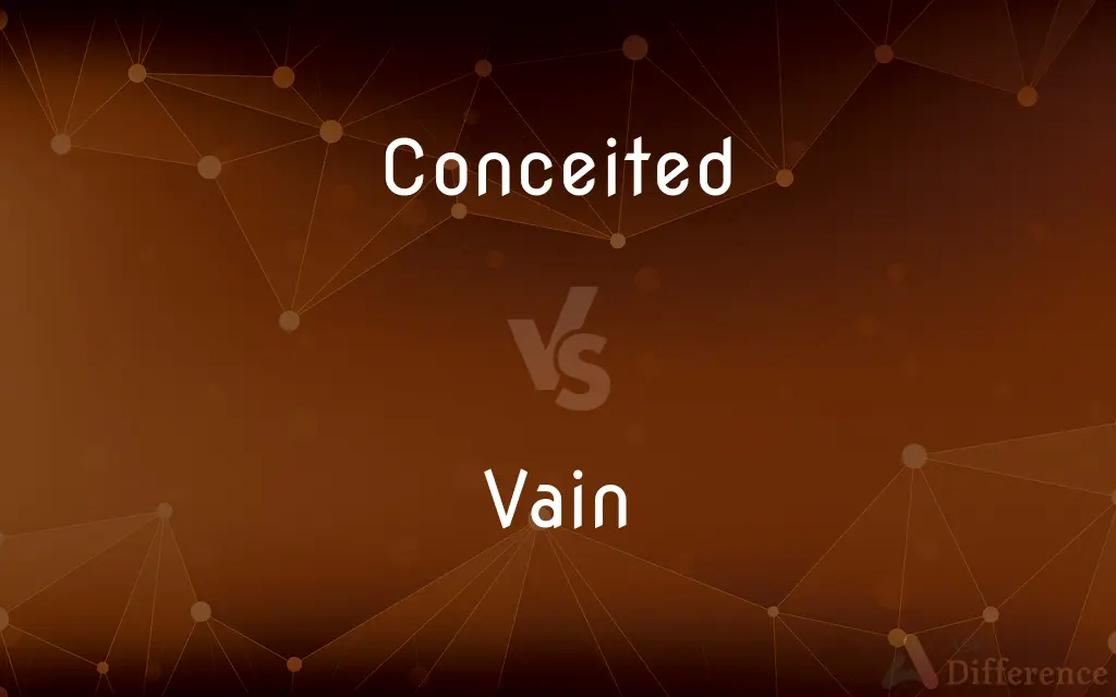 Conceited vs. Vain — What's the Difference?