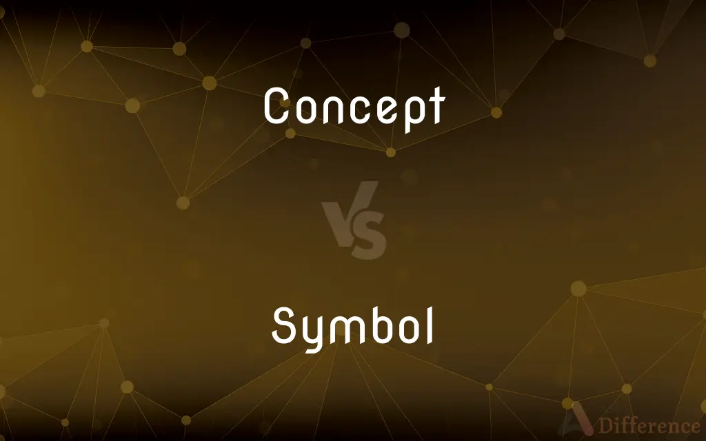 Concept vs. Symbol — What's the Difference?
