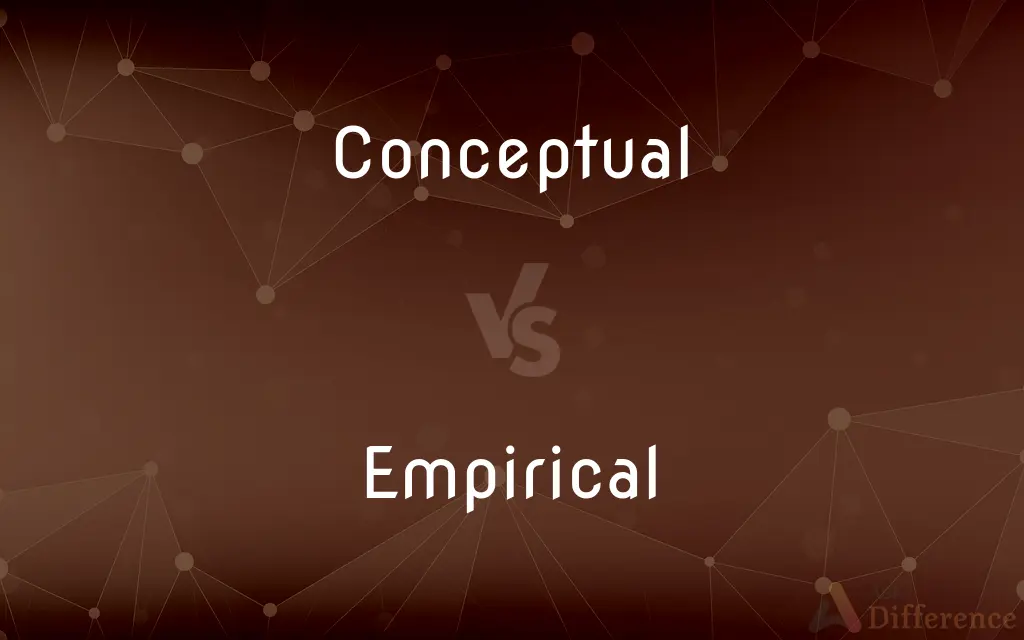 Conceptual vs. Empirical — What's the Difference?