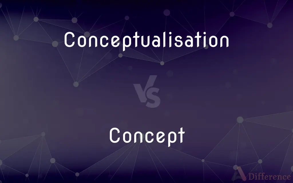 Conceptualisation vs. Concept — What's the Difference?