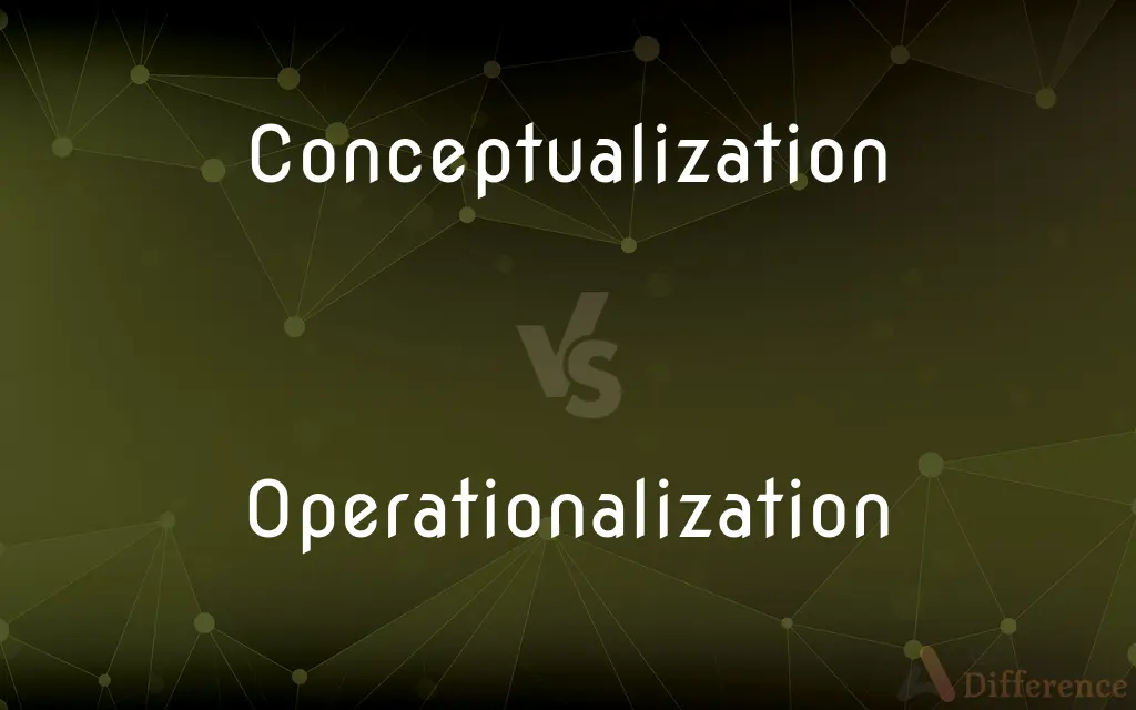 Conceptualization vs. Operationalization — What's the Difference?