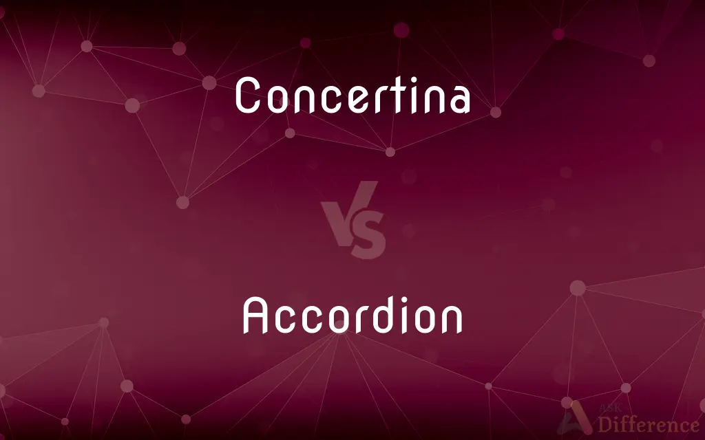 Concertina vs. Accordion — What's the Difference?
