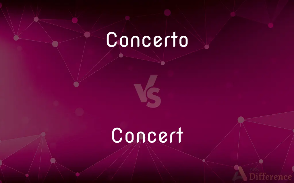 Concerto vs. Concert — What's the Difference?