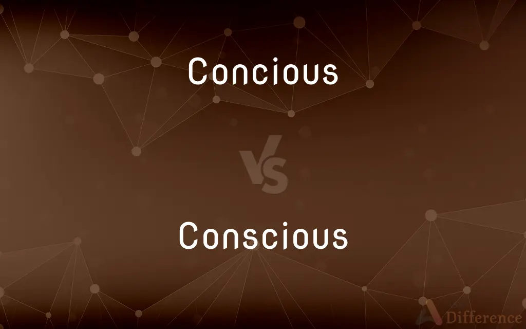 Concious vs. Conscious — Which is Correct Spelling?