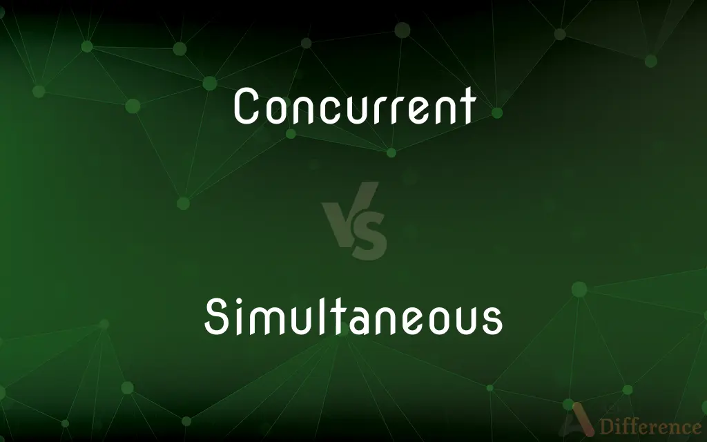Concurrent vs. Simultaneous — What's the Difference?