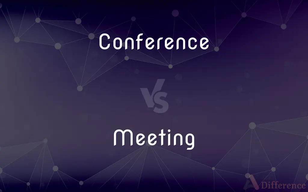 Conference vs. Meeting — What's the Difference?
