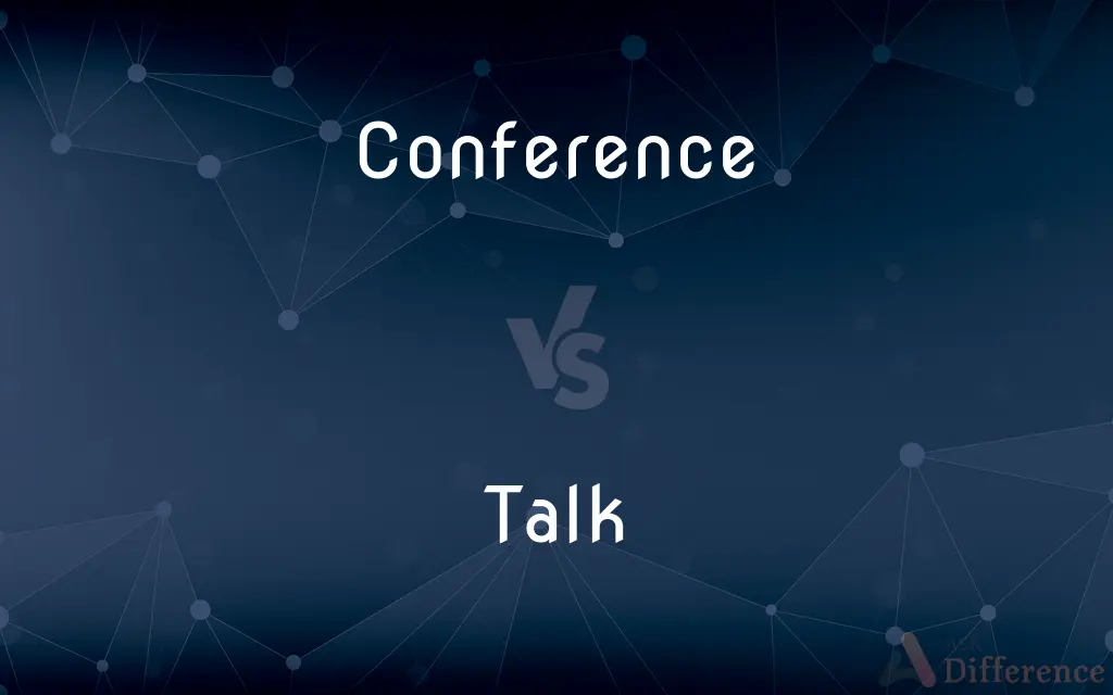 Conference vs. Talk — What's the Difference?