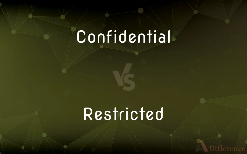 Confidential vs. Restricted — What's the Difference?