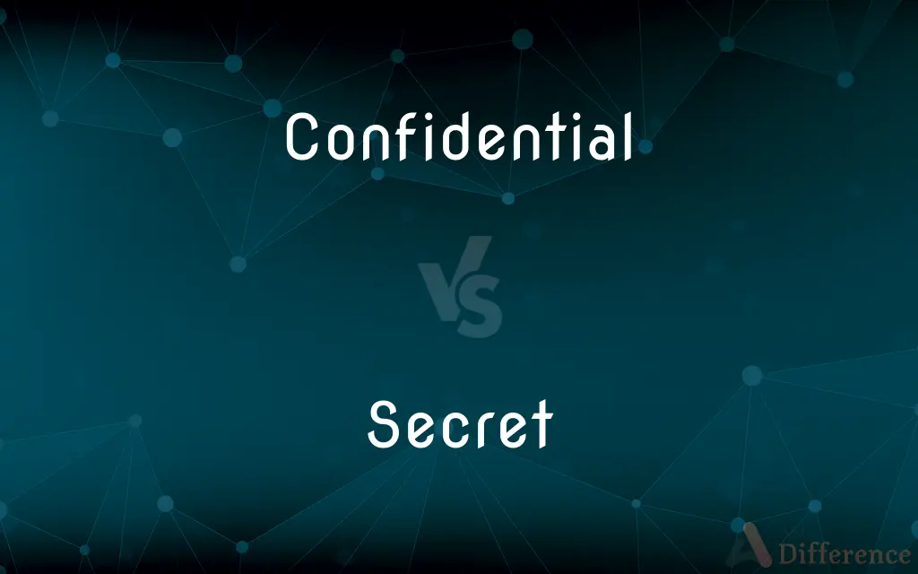 Confidential vs. Secret — What's the Difference?
