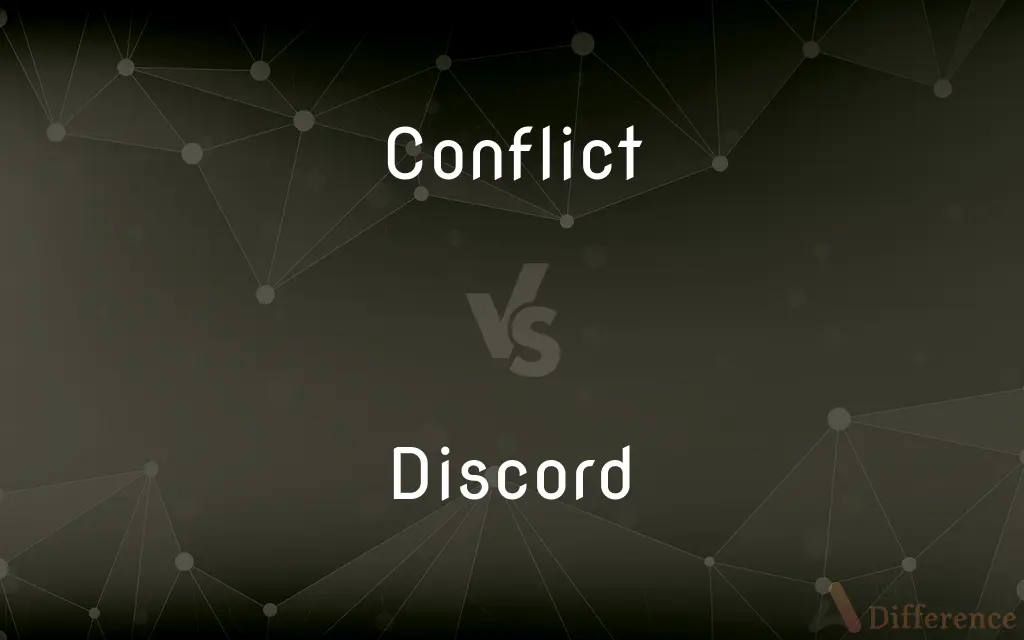 Conflict vs. Discord — What's the Difference?