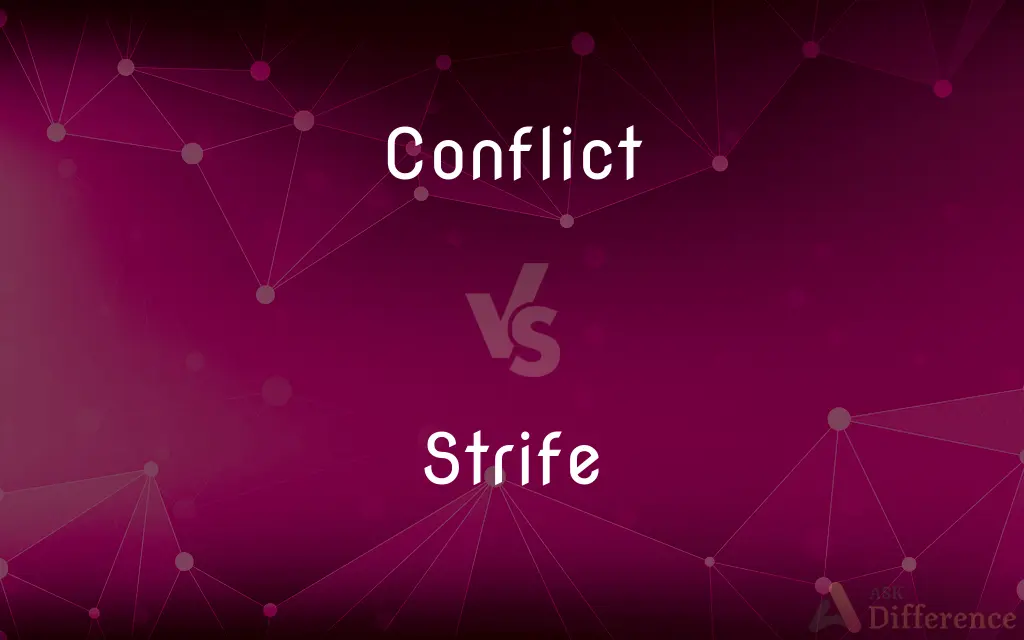 Conflict vs. Strife — What's the Difference?
