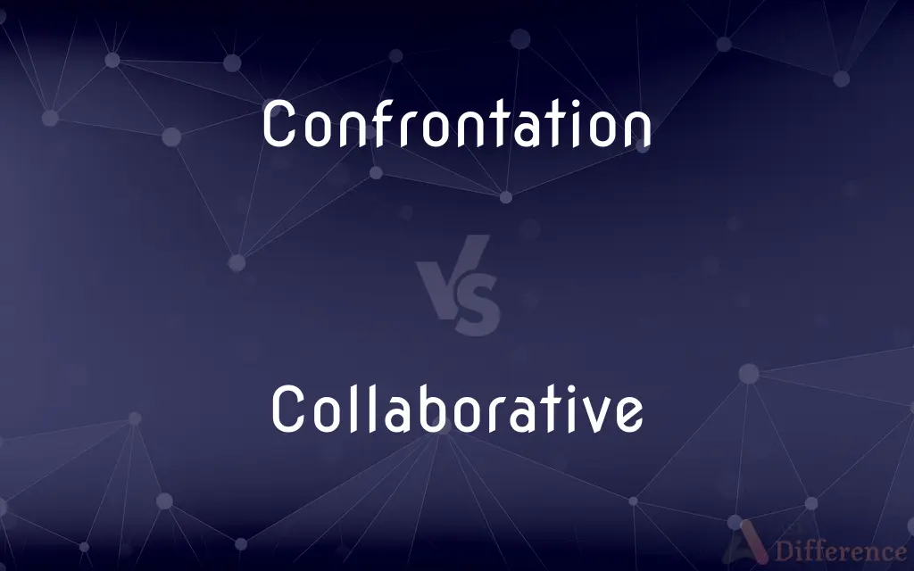 Confrontation vs. Collaborative — What's the Difference?