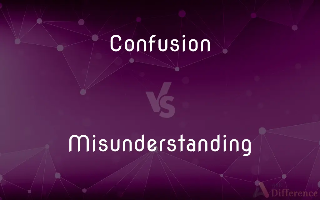 Confusion vs. Misunderstanding — What's the Difference?