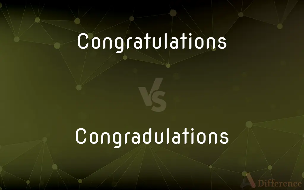 Congratulations vs. Congradulations — What's the Difference?