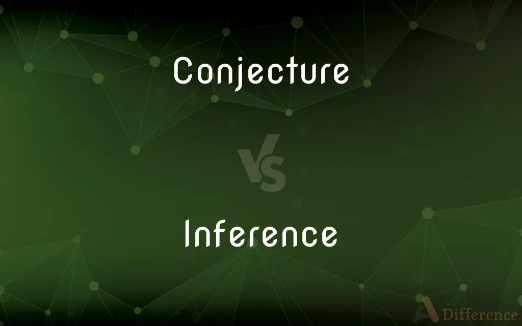 Conjecture vs. Inference — What's the Difference?